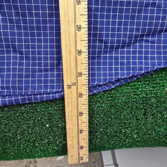 St Louis Blues Shirt Mens‎ XL/2XL Blue Check Button Down Long Sleeve NHL Hockey - Picture 6 of 9